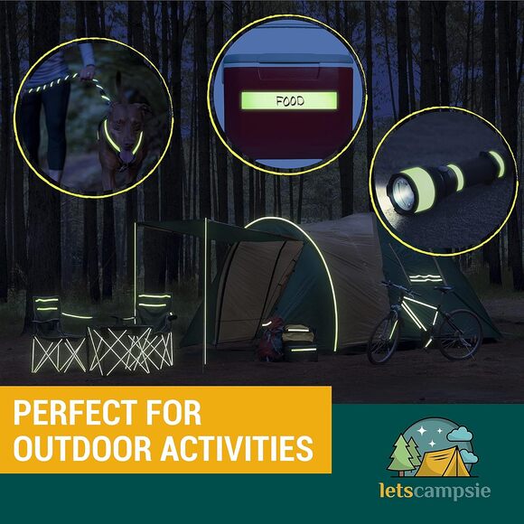 Glow in The Dark Tape 30ft x 1in – Industrial Grade Luminous Safety Tape - Picture 8 of 9